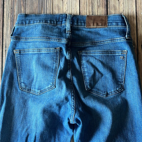 Madewell Distressed Slim Straight Jean 27 - Picture 4 of 5